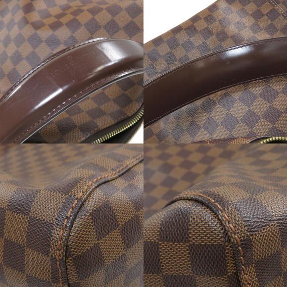 Louis Vuitton Portobello PM Damier Ebene Shoulder Bag Canvas - Picture 8 of 9